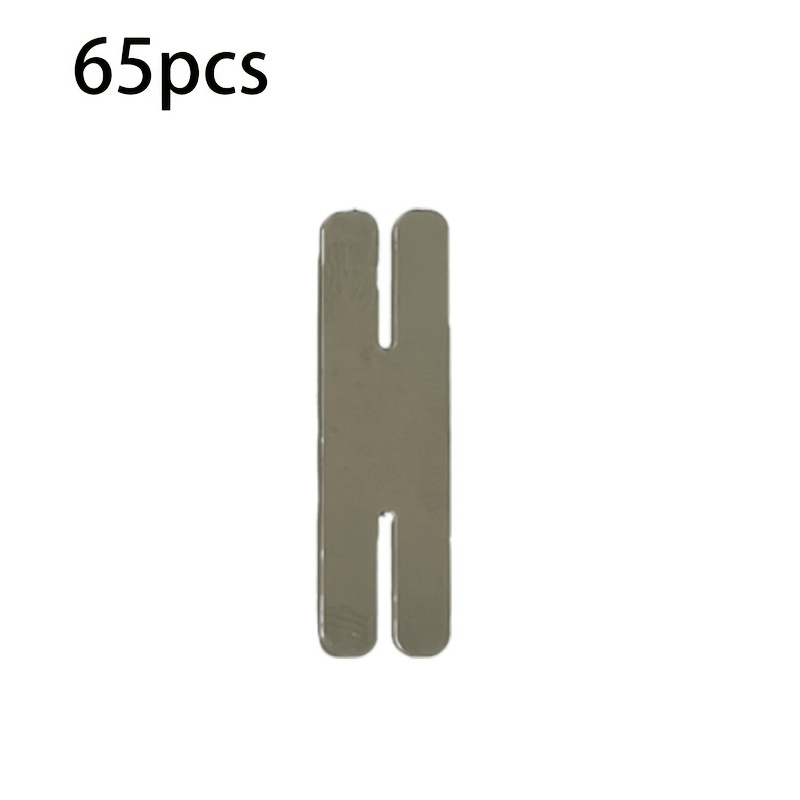 TEMU 65pcs 18650 Spot Welding Plated Steel Strip H-shaped Project Material, Ideal Tool For Repairing, Spot Welding , Welding Plated Steel Strip Used