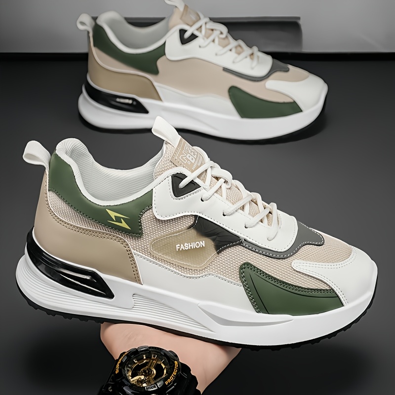 big size mens sneakers trendy running shoes students Temu United