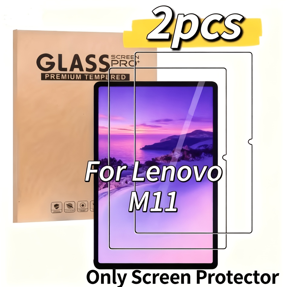 TEMU 2pcs Suitable For For Tab M11/k1111 Inch Tempered Glass Screen Protector 11 Inch Tablet Film High Definition Anti-scratch 2pcs Set Of Films ,