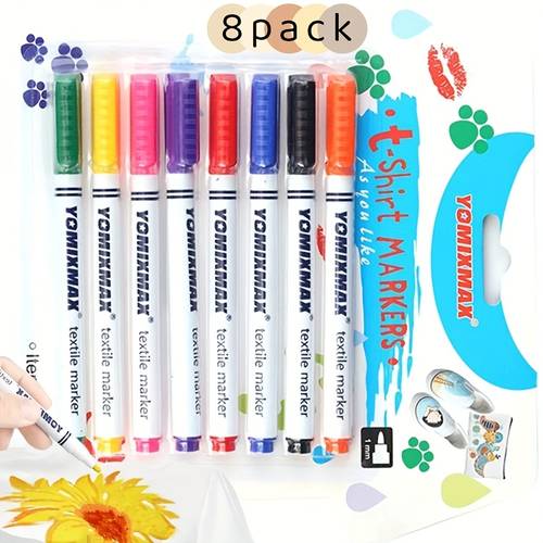item picture 14 12 8 marker pen durable washable non fading multi functional drawing pen suitable for fabrics metal crafts clothing shoes additions scrapbooking essential for beginners and professional artists