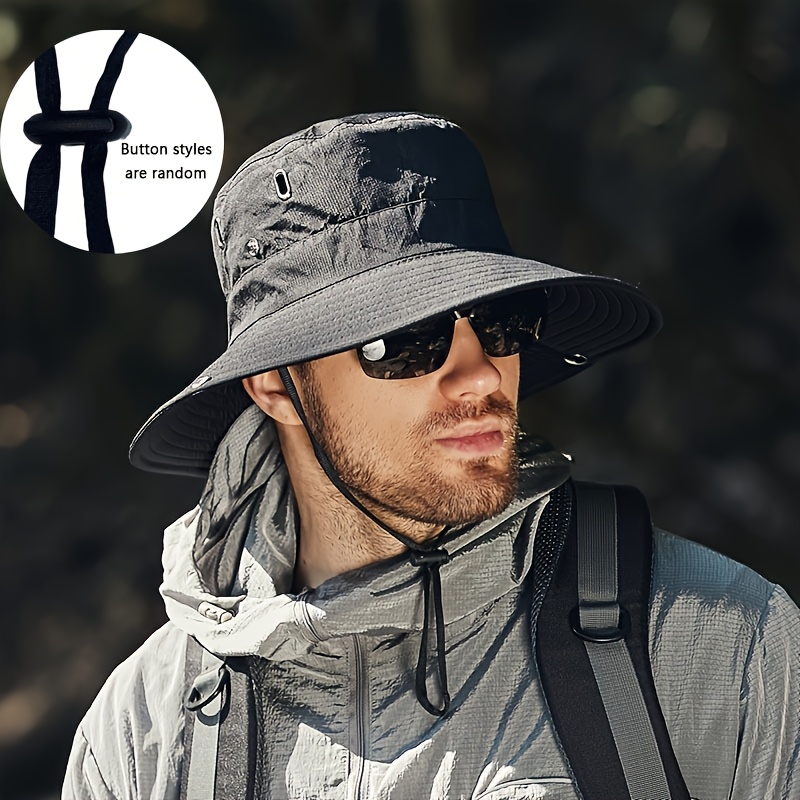 2Pcs Cap Wind-proof Rope Hat Clips Cap Retainer Outdoor Scarf Clip Lanyard Rope Cord For Camping Hiking Travel Equipment