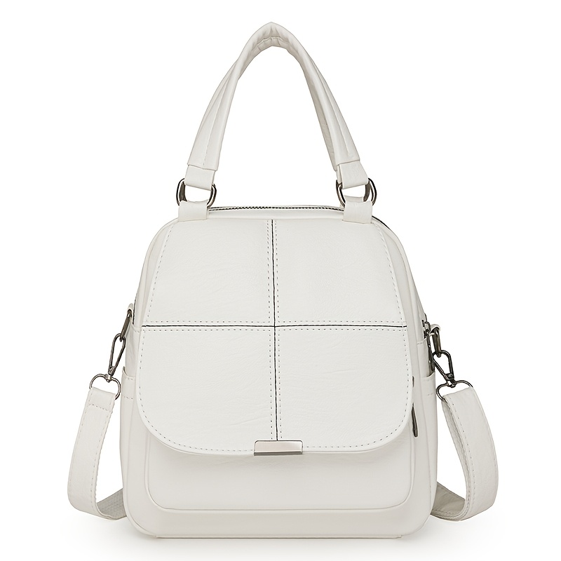Image of Women's Backpacks Taole Women&;s Vintage Handbag & Backpack - Convertible Detachable Strap, (////) - Adjustable Crossbody/backpack Suitable For Daily Use,, Travel - Stylish & Functional Purse