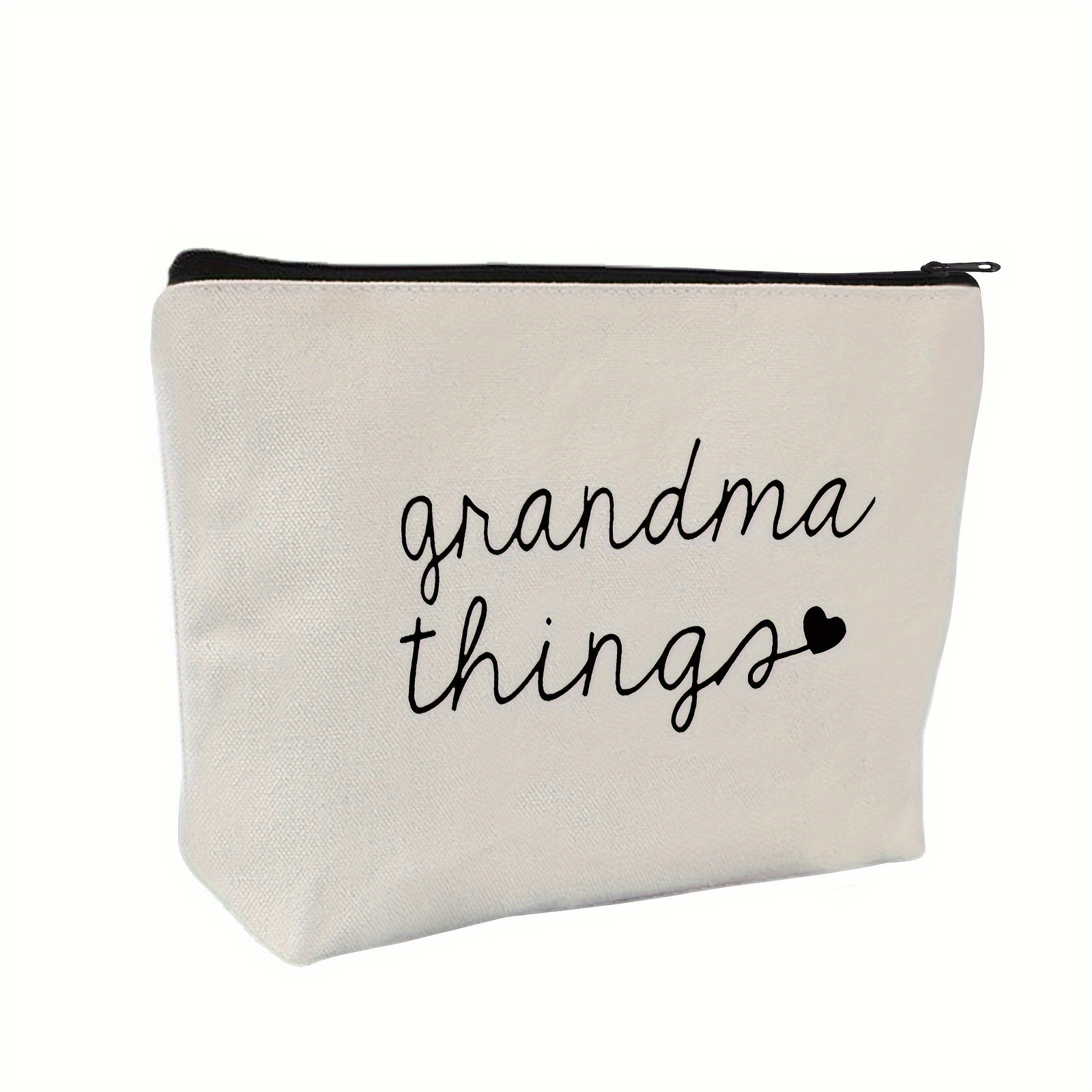 E-shop Ein humorvoller Kosmetikset für Oma, als Muttertagsgeschenk. Diese Canvas-Tasche mit Reißverschluss ist ideal für Make-up, Reiseorganisation und