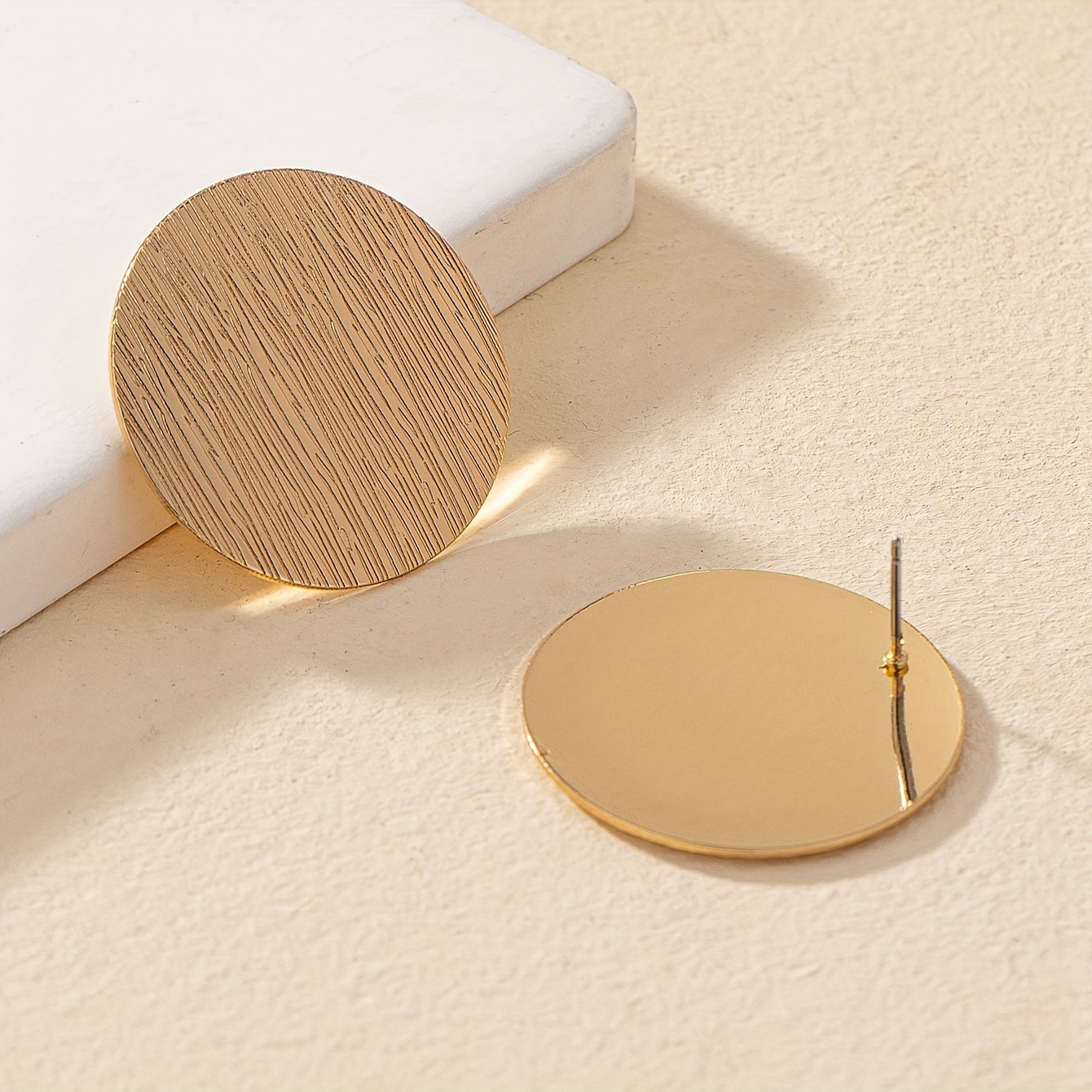 Round Stud Earring Jewelry Accessary