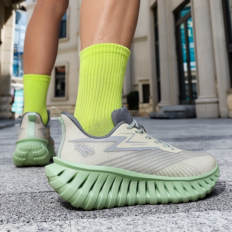 Men's Running Shoes, High-Quality Casual Sneakers, Outdoor Trail Running Shoes, Slip-Resistant and Durable Mesh Breathable Lightweight Hiking Shoes, Indoor/Outdoor Road Running Shoes, Fashionable Student Sneakers, Fitness Shoes, Large Size Shoes