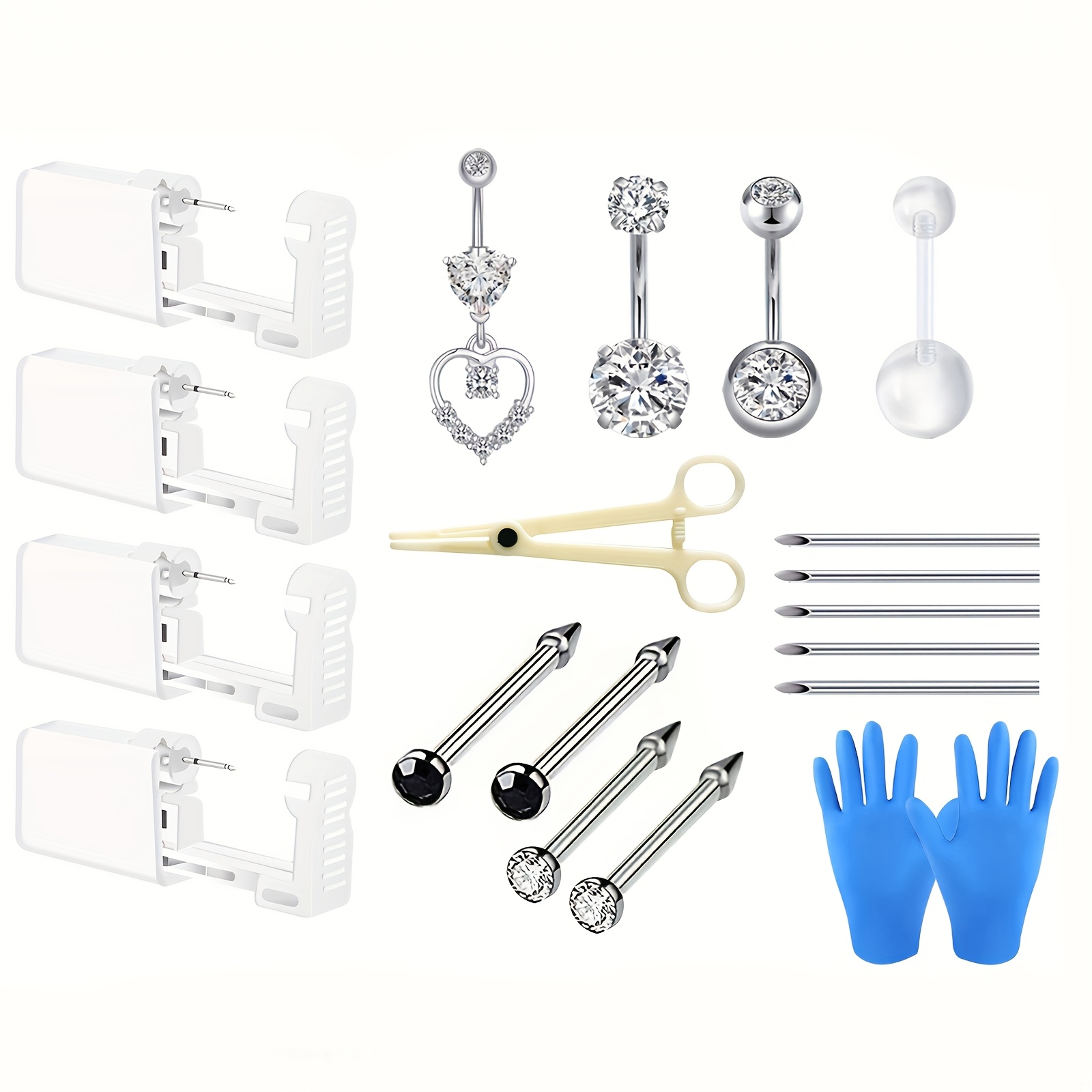 Nose Piercing Walmart Self Piercing Kit 149pcs Piercing Kit