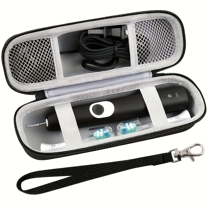 E-shop 1 Stück Robuste EVA Reisebox, Wasserdichte und Staubdichte Mini-Organizer mit Starker Reißverschluss und Komfortablem Griff, Tragbare 8,5-Zoll