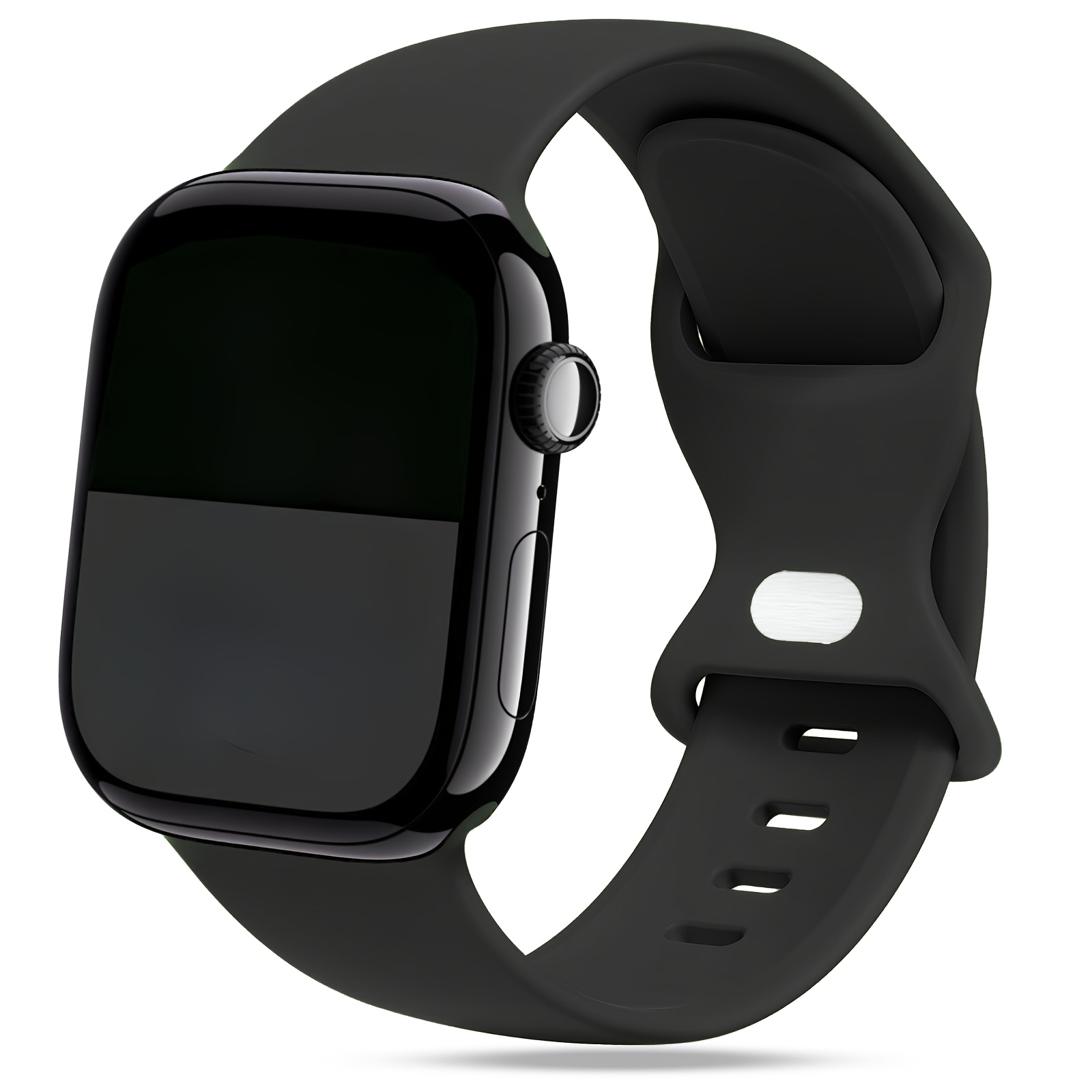 

Water-resistant Silicone Sport Band, -friendly Strap, Adjustable Wristband, Compatible With Apple Watch -10, Se, And Ultra/, For Men And Women