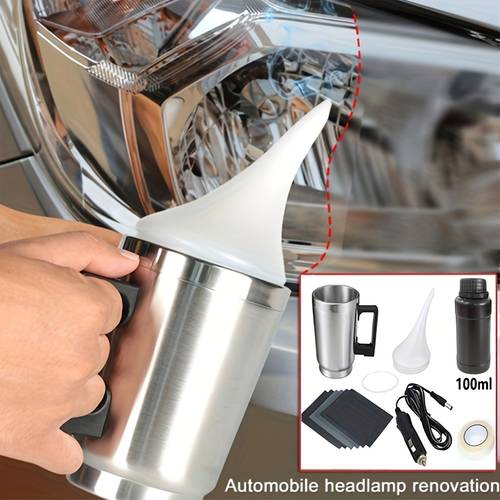 imagen del artículo kits de restauración y de faros de coche, kits de reparación de faros, r de luces de coche, pasta de limpieza, de restauración para el de del coche
