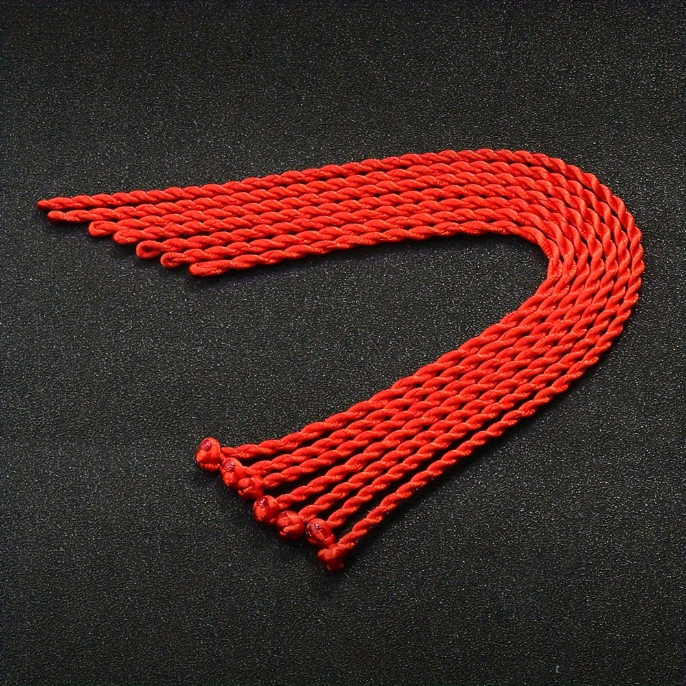 Red String Woven Bracelet Lucky Bead Bangle