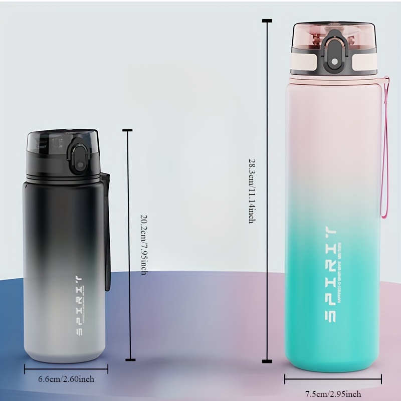 

Large Capacity Fitness Sports Water Cup, Portable Sports Water Bottle, Leak-proof Plastic Cup
