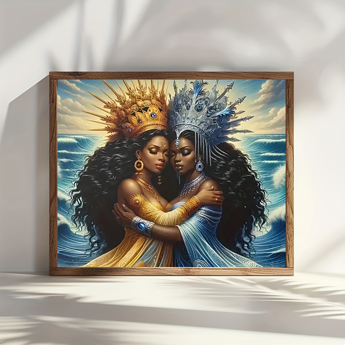 

Goddess Canvas Art - 12x16" Wall Decor For Living Room & Bedroom, Ideal For Halloween & Beach Parties