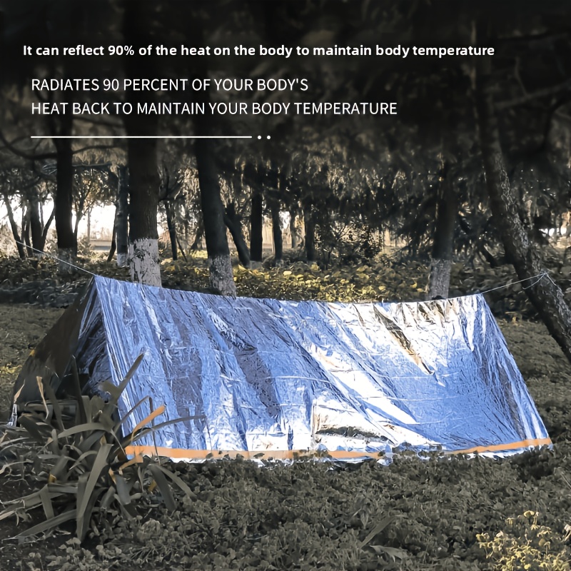 Outdoor Emergency Warmth Sleeping Bag Survival Tent