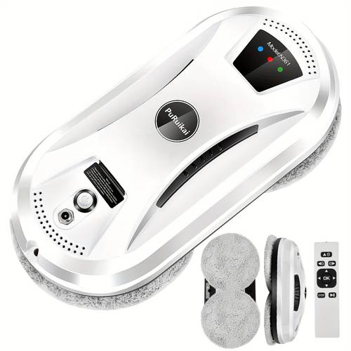 Máquina de limpieza de ventanas automática, robot limpiacristales, herramienta de limpieza de ventanas inteligente de planificación eléctrica con control remoto.