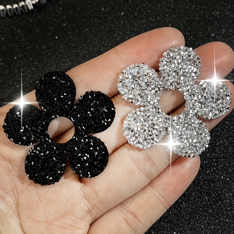 TEMU 1/2pz Toppe Termoadesive con Strass, , Toppe Trasferibili in Ferro, Accessori per Abbigliamento Uomo , Adesivi Tessuto Novit�, Adatti per Fai Da