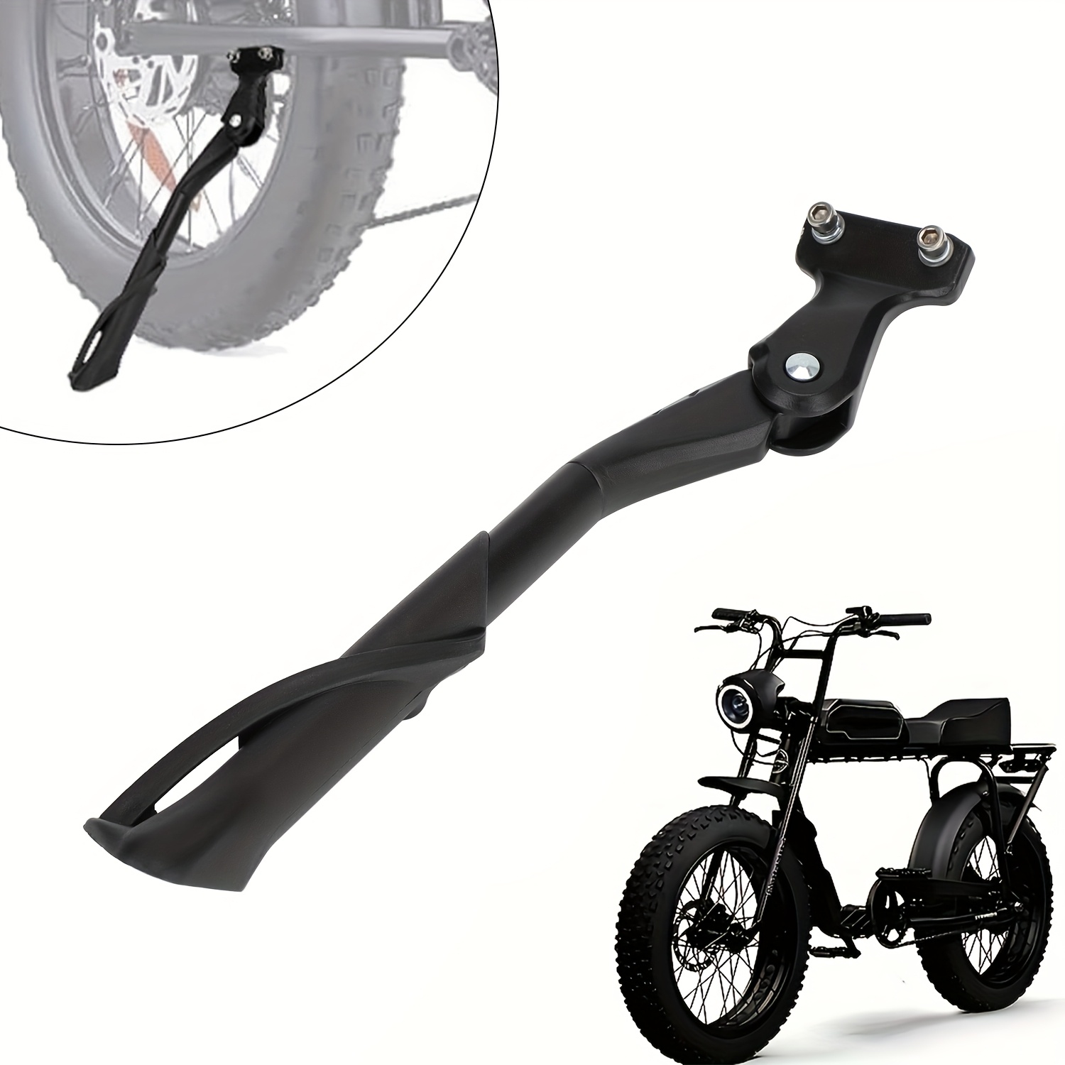 aluminum alloy motorcycle kickstand for   side support stand for electric bike   s1   s2   brand kick stand