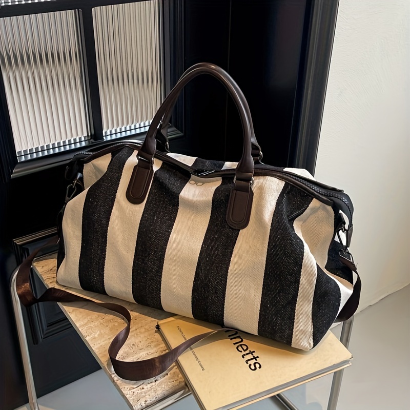 striped bag sold on Temu United States