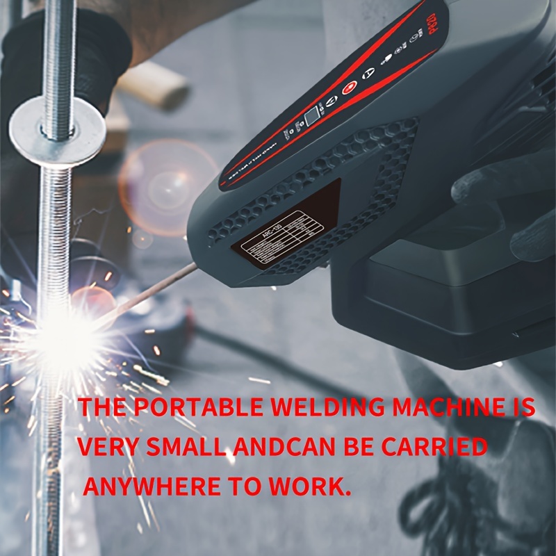 1 set 4600w 110v intelligent handheld arc welder for home use fully automatic smart welding with precise current control and easy electrode handling
