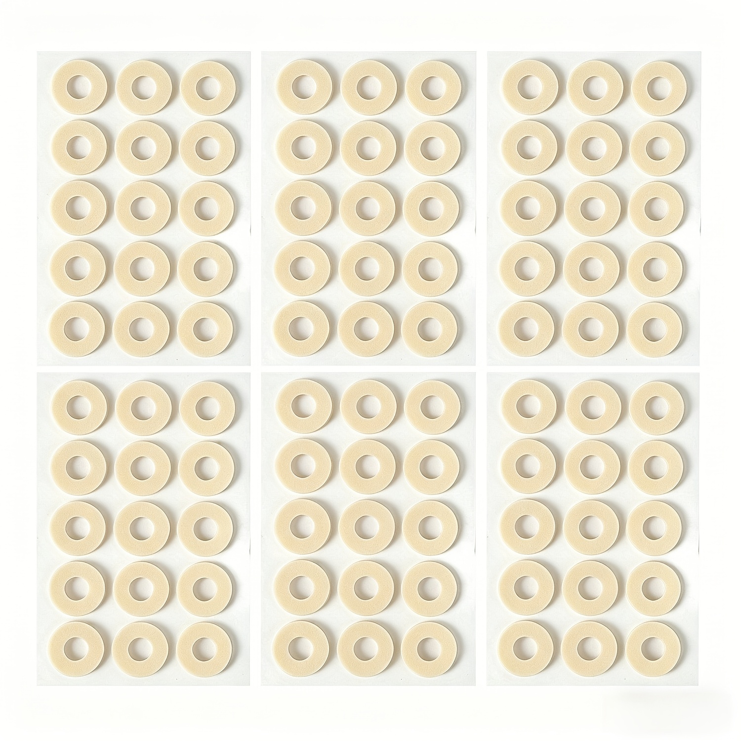 Image of 75/90pcs Round Self-adhesive Foot Pads, Soft Anti-blister Foot Stickers