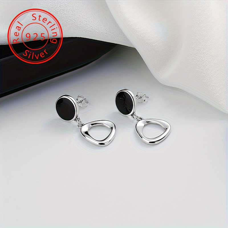 

Glue Earrings In 925 Sterling Silver, Suitable For Sensitive Ears. Versatile And Stylish Ear Accessories For Women. (approximately 3.3g)