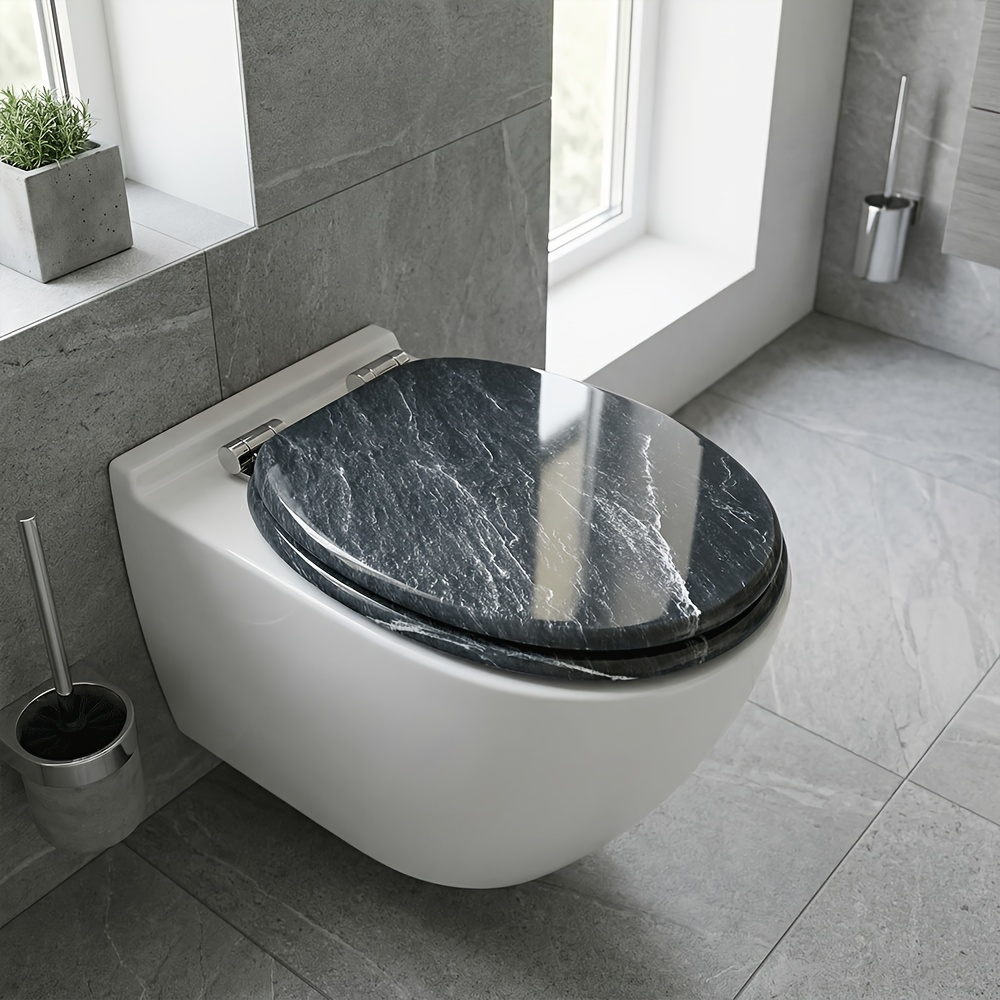 E-shop SAINOS WC mit Soft Close, MDF-, stabile Qualität, einfache Installation, WC-Deckel