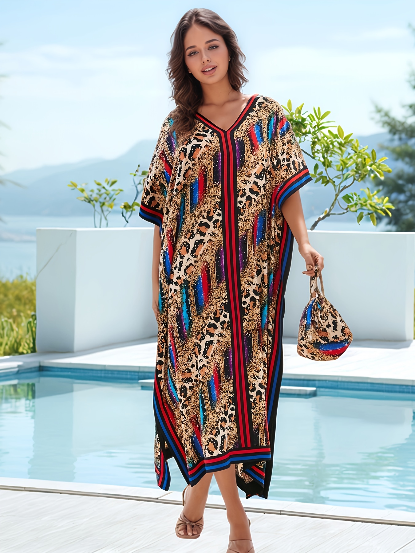 long beach kaftan dresses Beach Long Kaftan main image 0