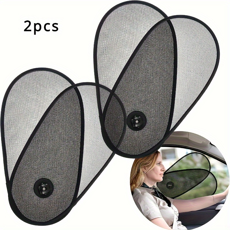 

2-piece Window Sunshade Sunshade Sunshade Window Rotatable Adjustable Sunshade Sunshade Windshield Side Screen Protection