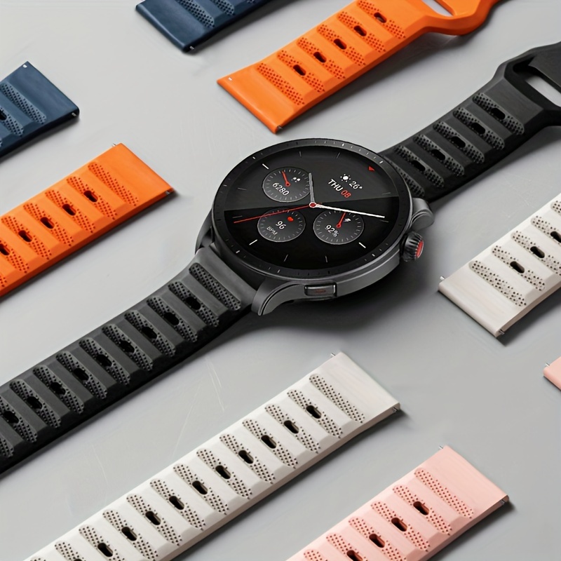 Correa para smartwatch 22 mm 20 mm Para Huawei GT 2 Pro Pulsera De Silicona correa  para reloj inteligente watch 3 4