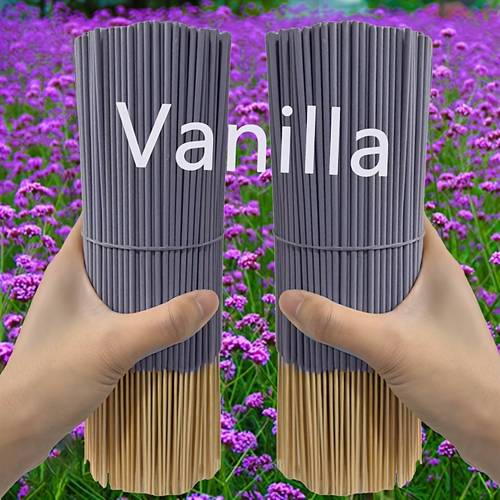 vanilla scented essential oil incense stick 11 51 101 151pcs 8 66inch long natural wooden fragrance suitable for yoga meditation relaxation aid for home decor hotels and spas hotel fragrance elegant packaging