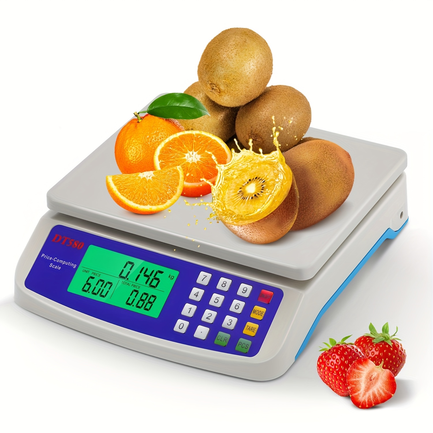 

30kg/1g High-precision Scale - 66lb/0.2oz , Lcd Display, Automatic And , , Battery Operated.