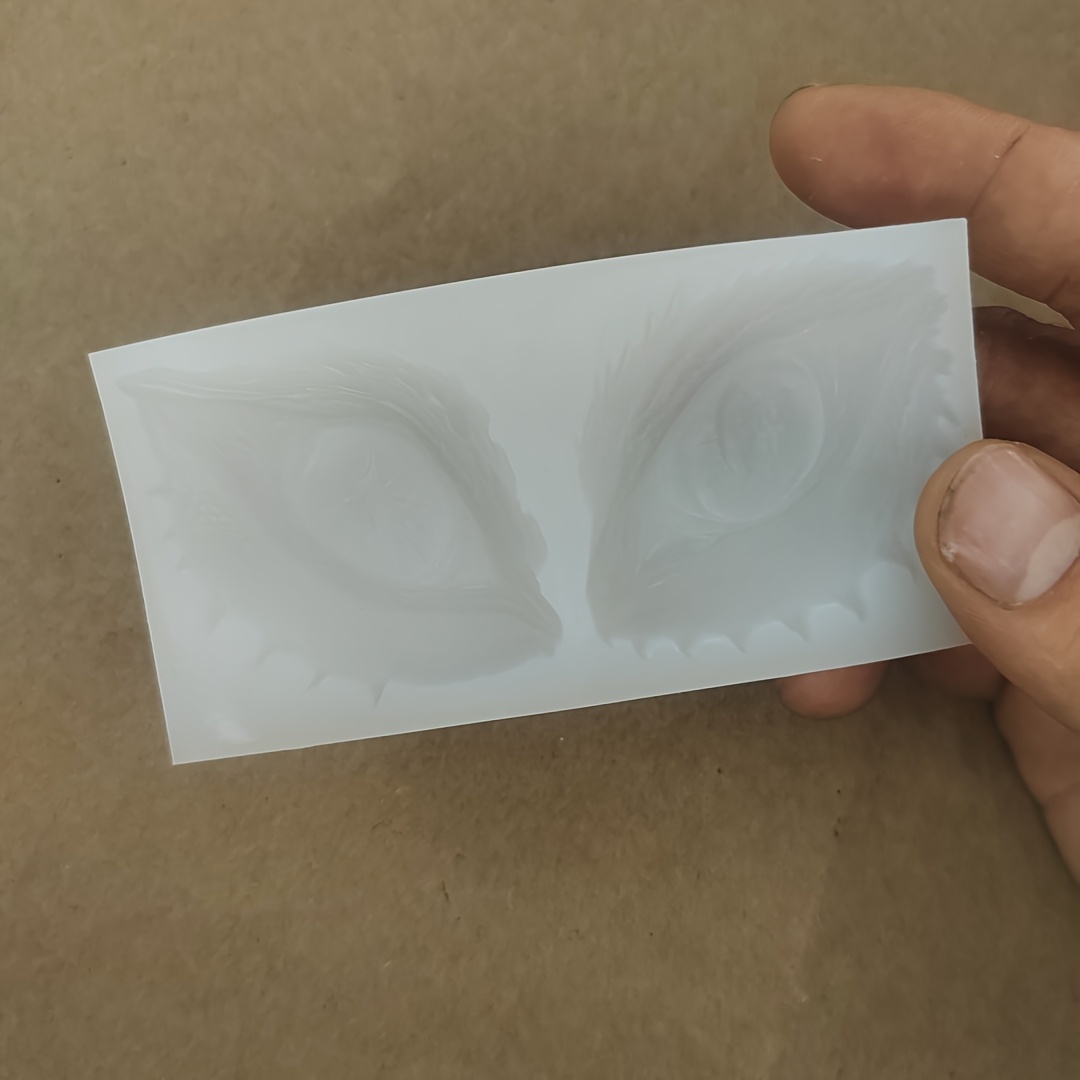 TEMU Moule en silicone semi-3D Lychee Créatif Décoration Voiture Aimant de Réfrigérateur Motif de Pottery Résine Ornement de Maison Artisanat Moule