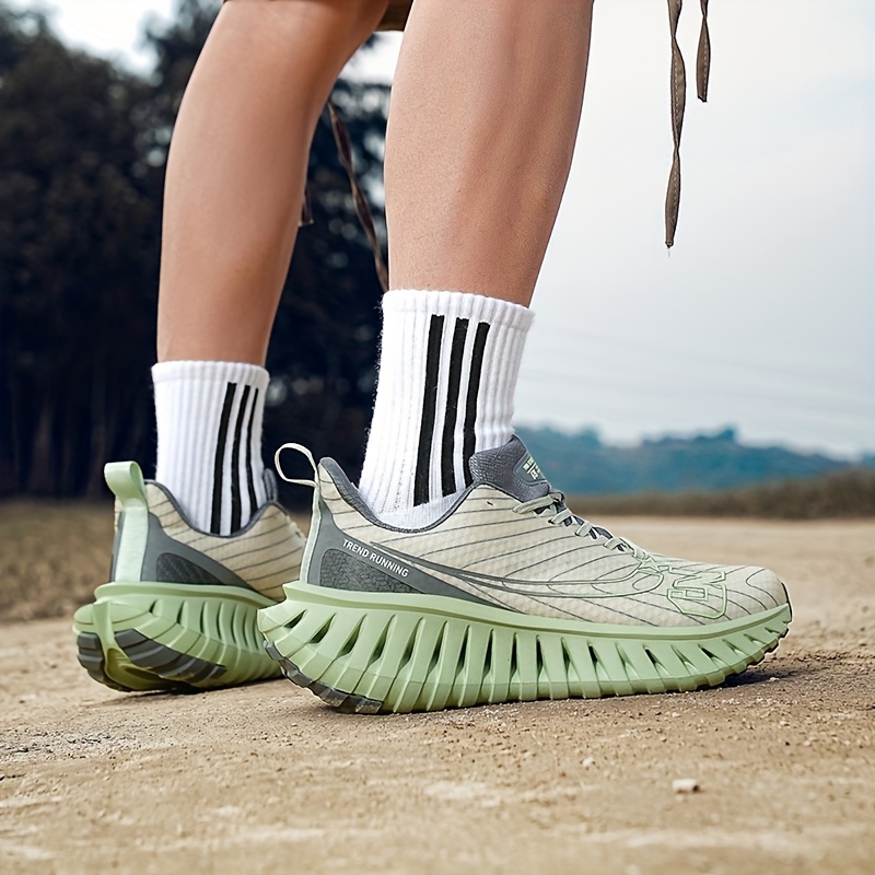 Men's Casual Sneakers, Road Running Shoes, Outdoor Trail Running Shoes, Slip-Resistant and Durable Mesh Breathable Lightweight Hiking Shoes, Indoor/Outdoor Road Running Shoes, Fashion Sneakers, Fitness Shoes, Large Size Shoes, Track and Field