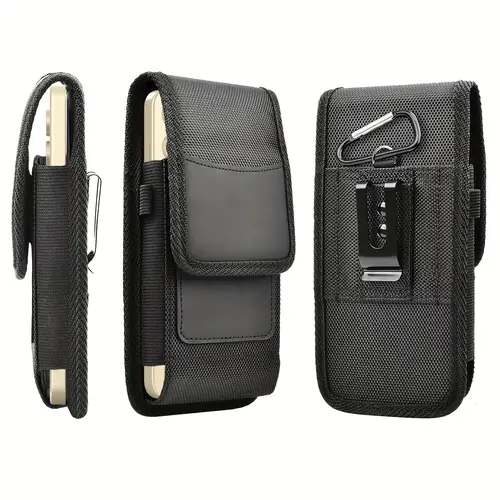 1pc durable cell phone holster pouch wallet case with belt clip pen holder card slot for samsung galaxy s25 s24 s23 s22 s21 s20 s10