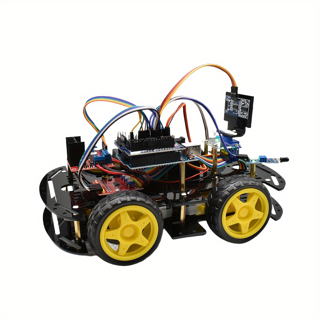 4wd Smart Automation Robot Car Kits Project Diy Upgraded - Temu