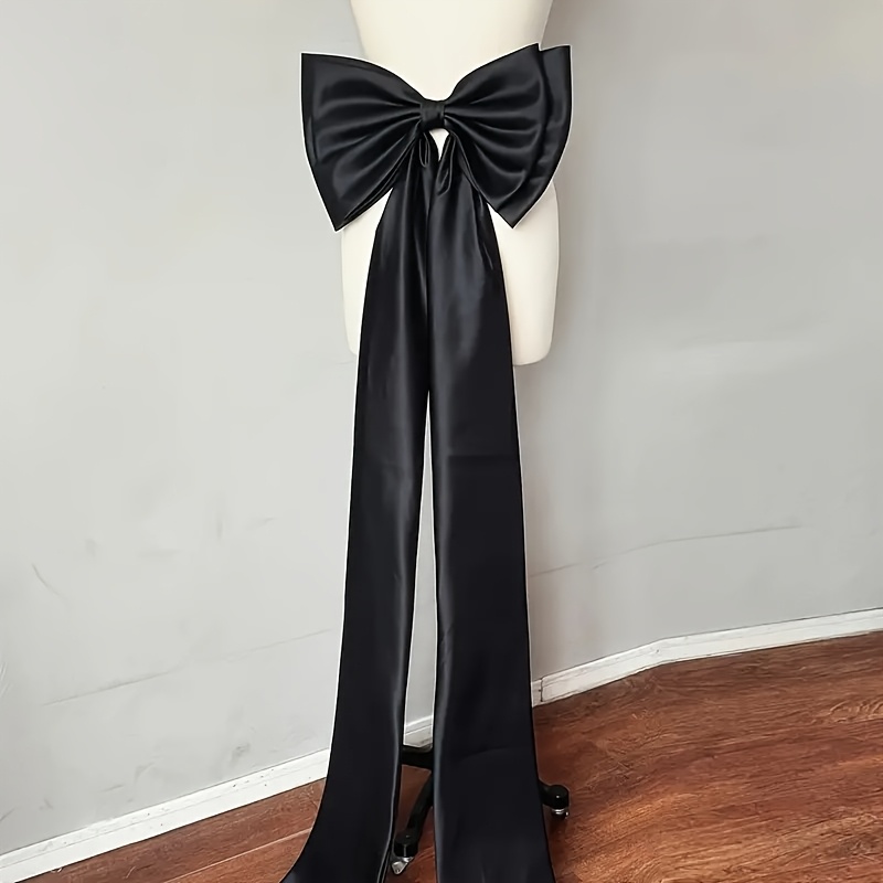 black like bow tie wedding waist accessory - Temu United Arab Emirates