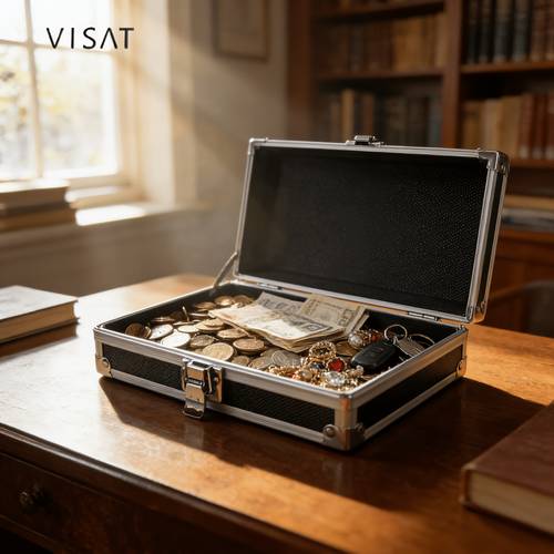 with combination suitable for cash jewelry keys organizer portable abs lockable case for home office storage compact gift box for keys holder for special occasions