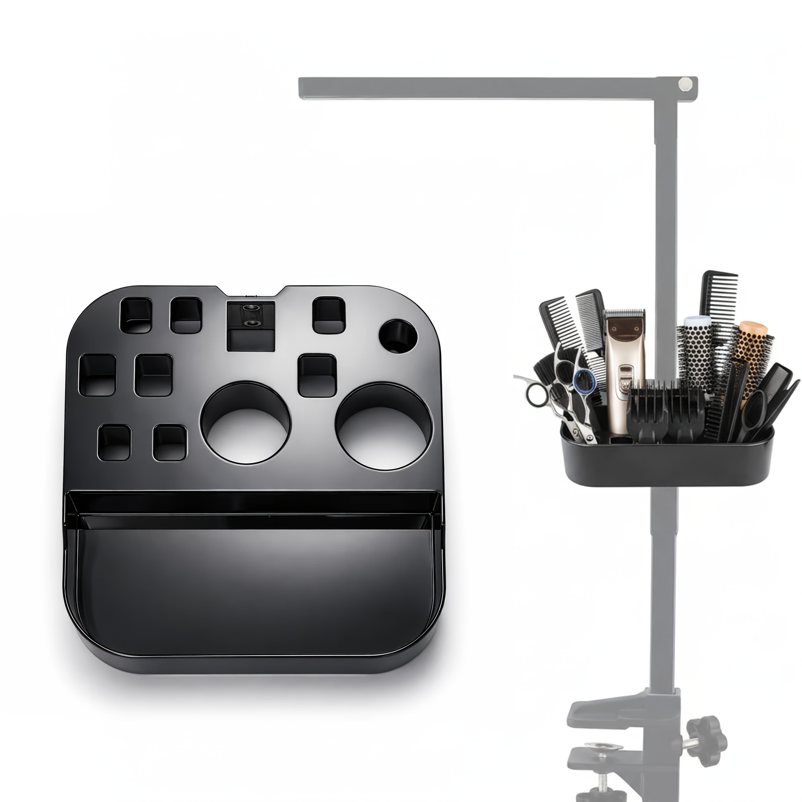 Portable And Lightweight Organizer For Dog Grooming Tools, Featuring A 25mm Pore Diameter, Designed To Hold Removers