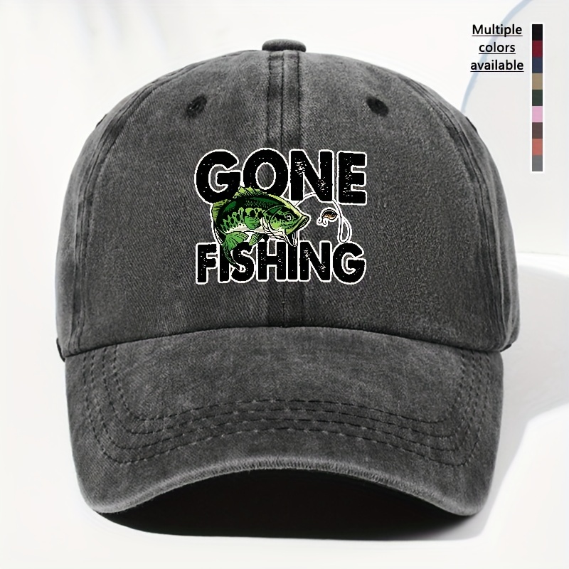 New Mens Firm Hat 3d Fishbone Embroidered Baseball Outdoor Mens Fishing Hat  Wide Brim Fishing Hiking Climbing Hunting Hat Unisex Breathable Four  Seasons Commuter Style Outdoor Activities Sun Hat Cowboy Hat Dad