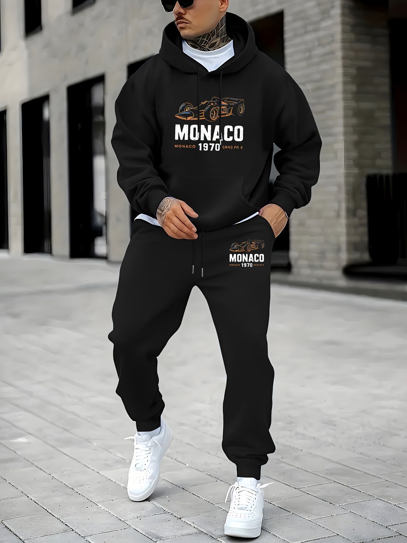 Sudaderas Oversize Hombre Sudadera Negra Aesthetic Sudadera Ropa