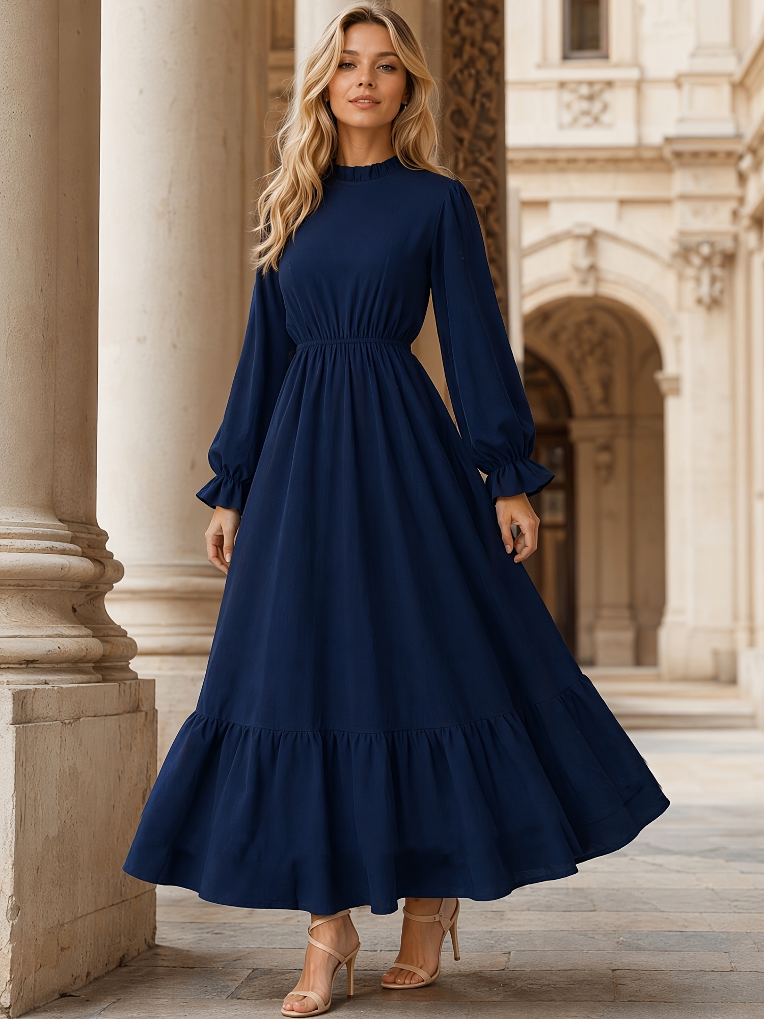 short navy blue prom dresses Cute A Line V Neck Layered Navy Blue Lace Short Prom Dresses, Short Na   morievent