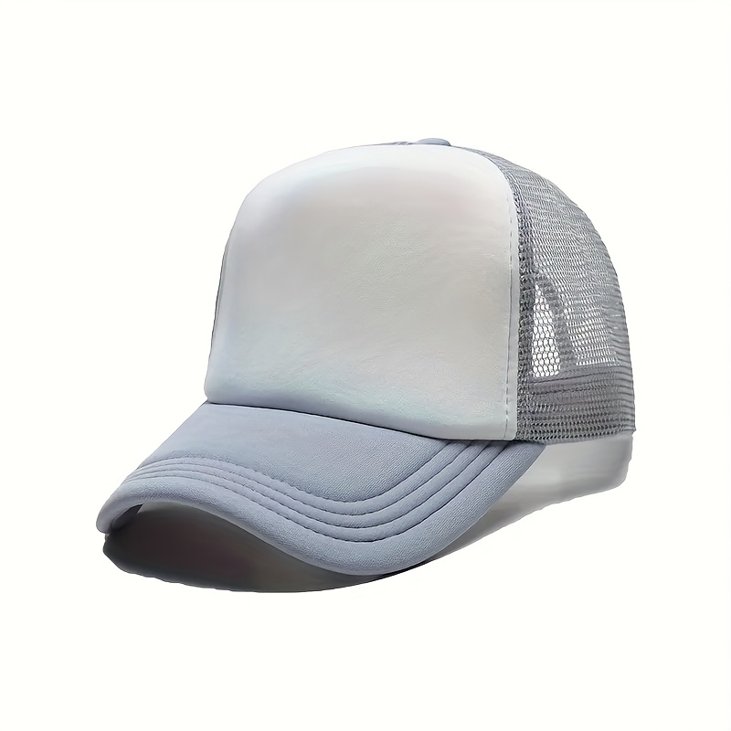 30pcs Customizable Trucker Hats, Breathable Polyester Mesh Caps