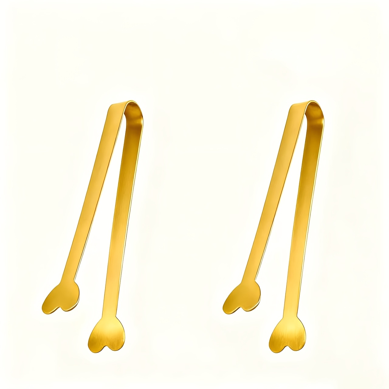 TEMU Pinzas para doradas de , 2/4/6 piezas, mini pinzas de acero inoxidable de 5 pulgadas para alimentos, pinzas para cubitos de hielo, caramelos y