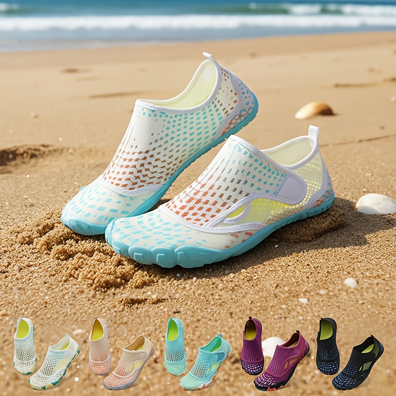 Chaussures Aquatiques Pieds Nus Pour Homme Et Femme - Séchage Rapide - Chaussures De Plage - Bout Large - Respirantes