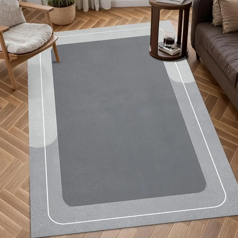 1pc absorbent quick dry anti slip mud bath mat with soft polyester top aceous earth backing stylish design large size for bathroom kitchen balcony bedroom easy clean durable floor kitchen decor modern decor item bathroom mat Product details 8