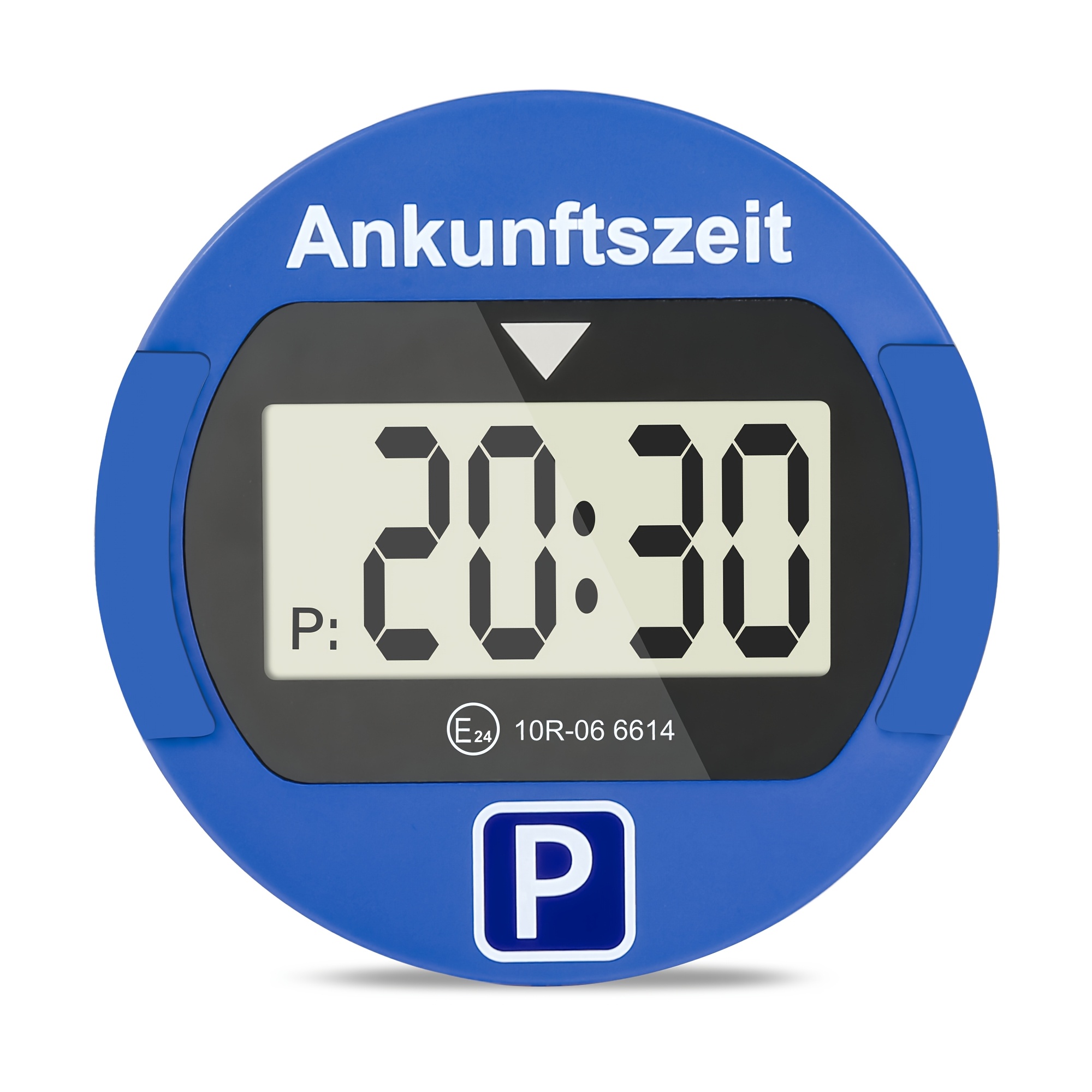 Image of 1pc Blue And Black Parking Meters, Round And Square Electronic Electric Parking Discs, Suitable For Holidays As Gifts For , Family And Lovers