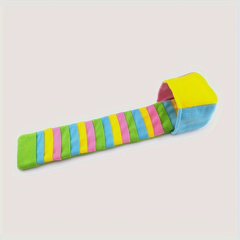 New Dog Snuffle Roll Bowl, Foldable Roll Bag, Hidden Treat Toy, Pet Snuffle Foraging Cube, Pouch
