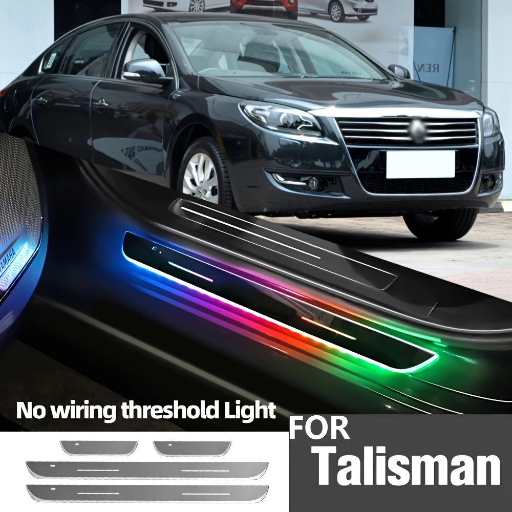 For Renault For Talisman 2015-2018 2016 2017 Car Door Sill Light LED  Welcome Threshold Pedal Lamp Accessories