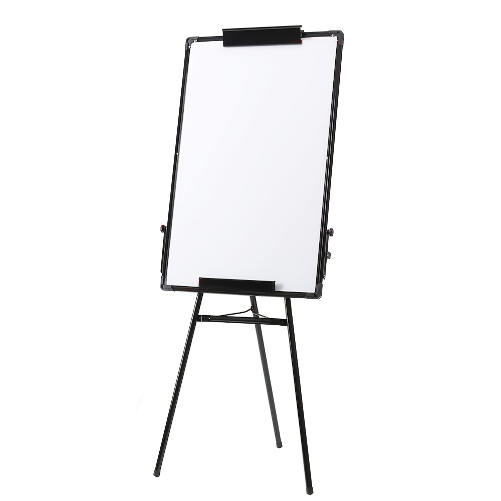 70x100cm Tripod Whiteboard Stand, Portable Writing Board For Office And Teaching, Portable Tripod Whiteboard Stand