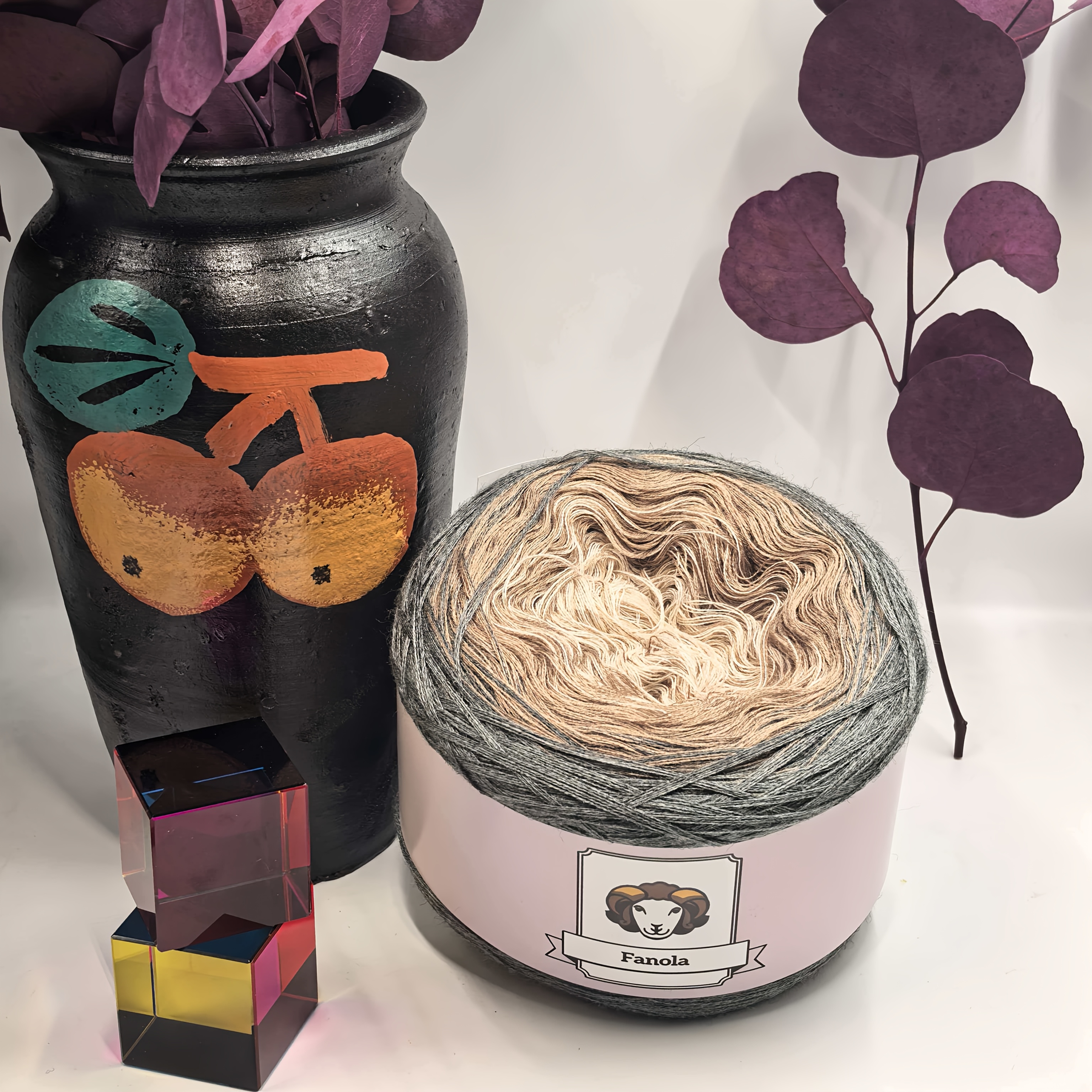 Image of 1pc Of 300g Latest Trendy Luxurious And Comfortable Gradient Yarn, Suitable For Knitting Shawls, Hats, Sweaters, Socks, Gradient Blankets, Pet Sweaters, Etc., Ideal For Knitting Enthusiasts