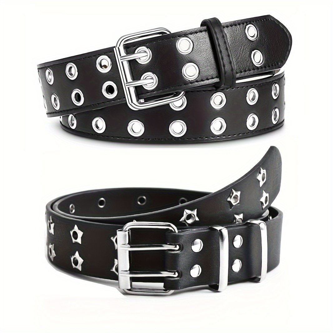 Punk Y2k Goth Leather Belt Tassel Chain Girl Fashion Belts - Temu Canada